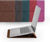 Selwo™ 13 inch laptop sleeve cover met standaard functie voor 13" MacBook Air 2018-2021 M1 A2337 A2179 A1932/13 MacBook Pro 2016-2021 M1 A2338 A2251 A2289 A2159/13 Dell XPS