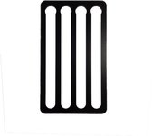 Nespresso capsulehouder, Cuphouder voor nespresso cups, 36 cups, Zwart MDF