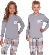 Doctor Nap Katoenen Familie Pyama Jongens & Meisjes | Lange Mouw Lange Broek | Pyjama Jongens Meisjes Unisex | Matching Gezin Pyjama | Strong PDU.4311 122/128