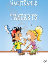 POSTER Cartoon - Tandarts, Mondhygiënist, Orthodontist - Wachtkamer - 59,4 x 84 cm (A1) door Roland Hols