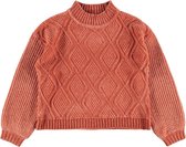 Name-it Meisjes Trui Noelia Knit Etruscan Red