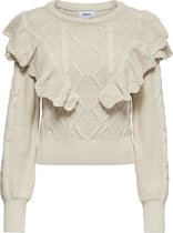 ONLY ONLLISANI LIFE L/S PULLOVER KNT Dames Trui - Maat L