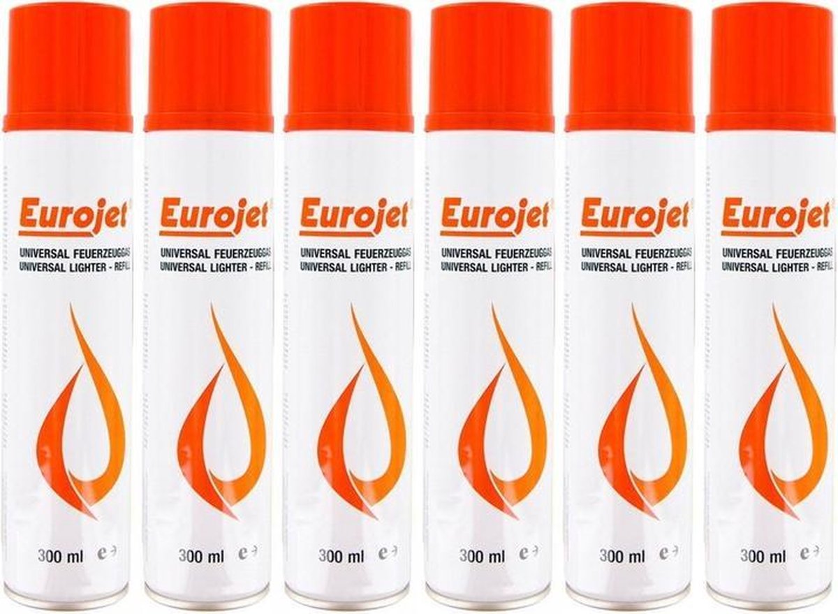 12 x Aansteker gas / Universal lighter - 300 ml - aanstekervulling