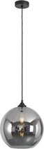 KLIMliving Chiloé - Hanglamp modern - 1xE27 - Smoke - Hanglamp industrieel - Hanglamp glas - Hanglamp eetkamer - Hanglamp woonkamer