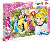 legpuzzel Disney Princess 104 stukjes 34 x 25 cm