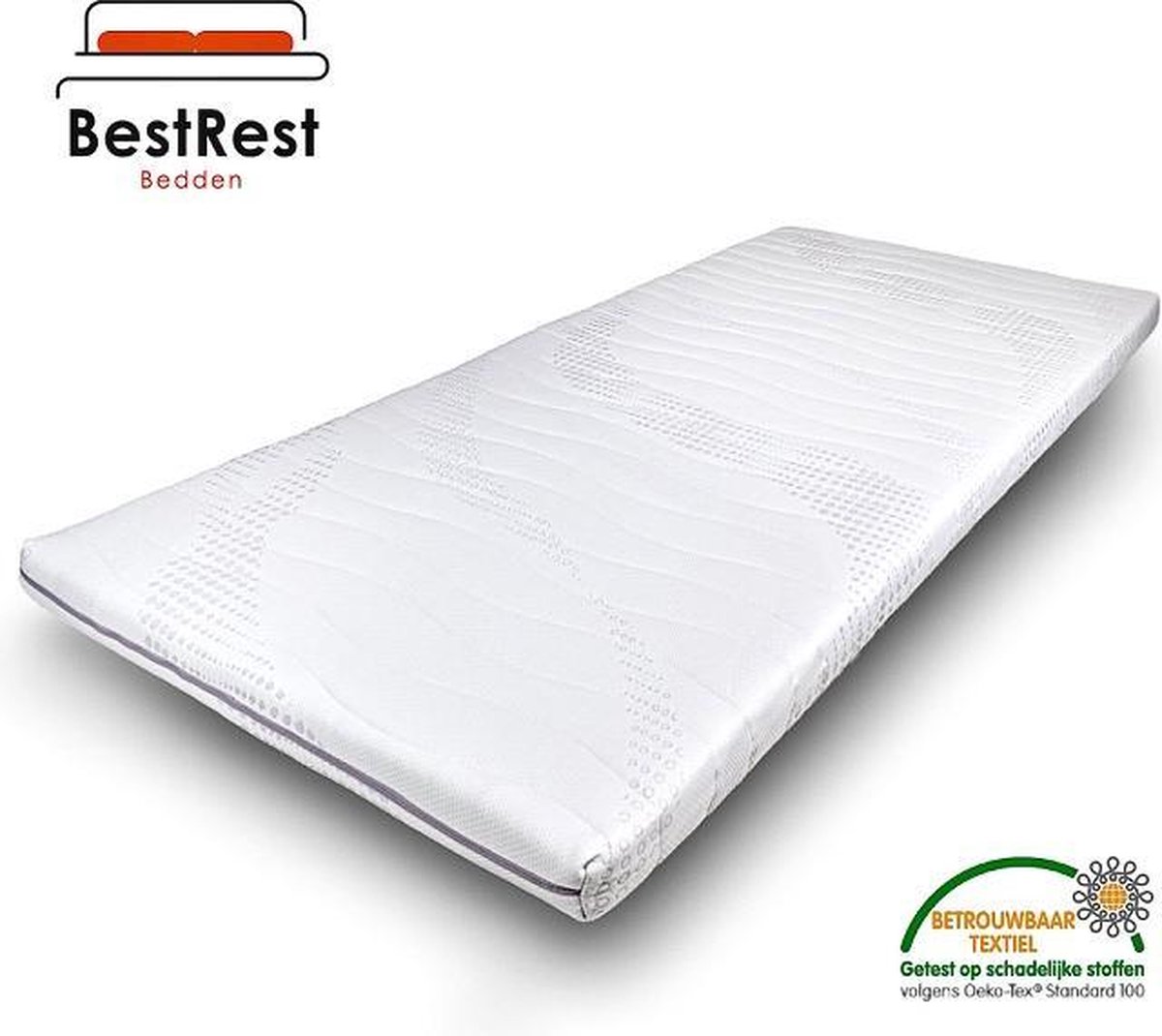 Koudschuim Topdekmatras - Topper Cooltouch Technologie - 180x200x6cm