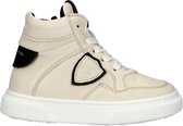 Philippe Model Lakers Veau Mid Hoge sneakers - Leren Sneaker - Jongens - Beige - Maat 22