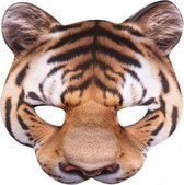 halfmasker dieren tijger