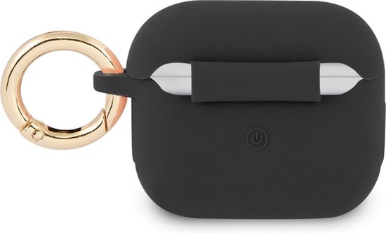 Étui Guess Airpods 3 - Zwart - Vintage - Silicone