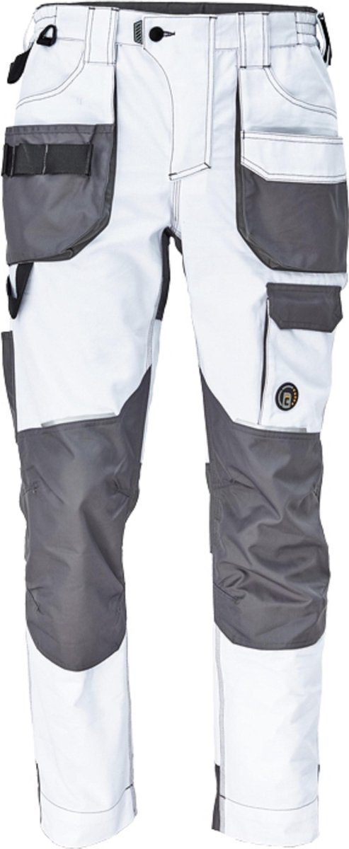 Cerva Dayboro werkbroek wit maat 60 (schildersbroek / stucadoorsbroek)