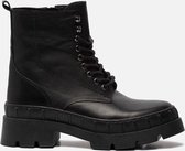 Ann Rocks Veterboots zwart - Maat 39