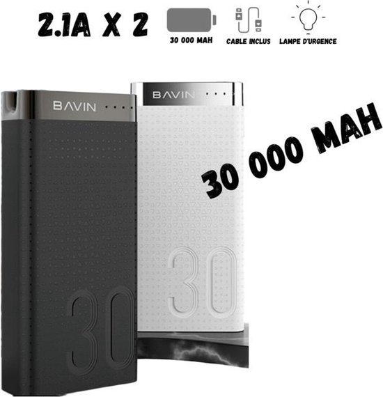 Metalen lijn Struikelen Verstrooien Streetiz 30.000 mAh Powerbank - Externe Batterij - 2 Poorten (Dual 2.4A...  | bol.com