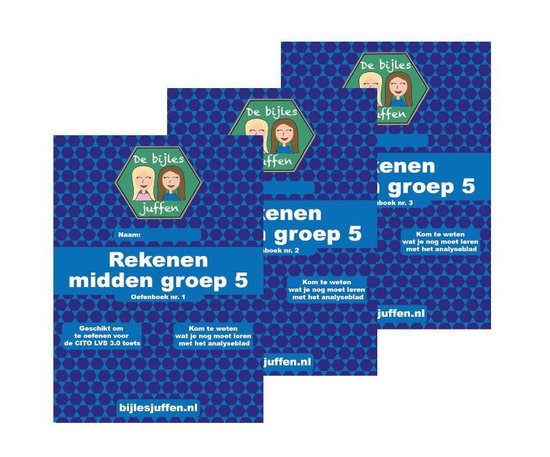 CITO Oefenboeken Voordeelset Rekenen Midden Groep 5 - Maak je klaar