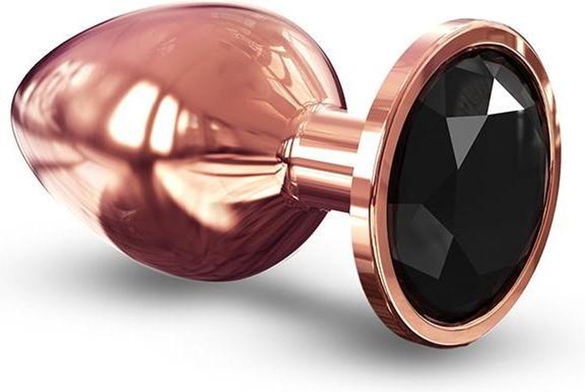 Dorcel - Diamond - Metalen Buttplug - Rosé Goud Medium
