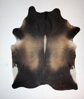 KOELAP Koeienhuid Vloerkleed - Bruinwit Egaal - 200 x 250 cm - 1004217