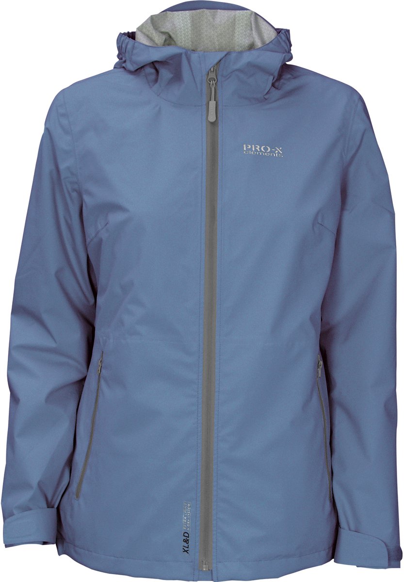 Pro-X Elements XL&D regenjas voor dames Kim Blauw