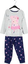 Peppa Pig pyjama - maat 116 - Peppa Big pyjamaset - blauw met grijs