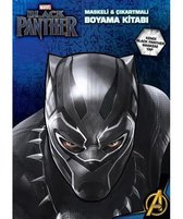 Marvel Black Panther Maskeli ve Çıkartmalı Boyama Kitabı