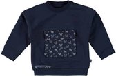 4President newborn baby jongens sweater Nate Dark Navy