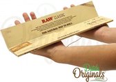 RAW Huge 12 inch Lange Vloei - Vloeipapier - Rolling paper (Smoking) - 4 stuks