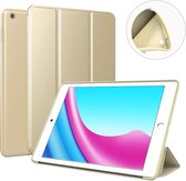 Tablethoes Geschikt voor: Apple iPad 2 / 3 / 4 - Ultraslanke Hoesje Tri-Fold Cover Case - Goud