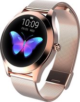 OPTIBLE® Nirou - smartwatches - vrouwen - dames - android - ios - app - goud - stappenteller - activitytracker - caloriemeter - smartwatch