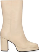 Bronx New-melanie 34197 Enkellaarsjes - Enkelboots met rits - Dames - Beige - Maat 37