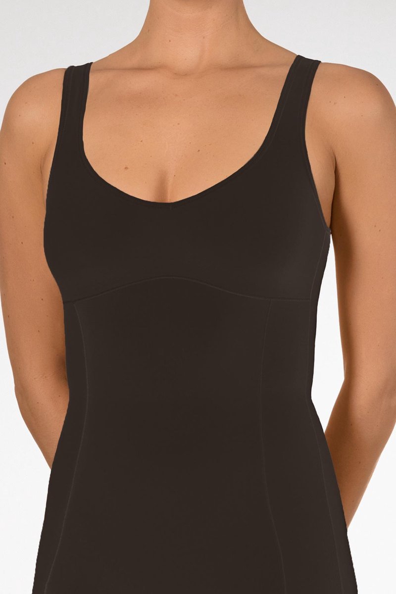 Nina von C Corrigerend hemd - Katoenen shapewear buik corrigerend hemd - 38 - Zwart