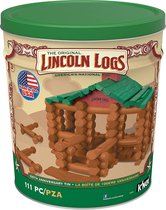 Lincoln Logs - Meeting House - Houten Bouwblokken - Kinder Speelgoed