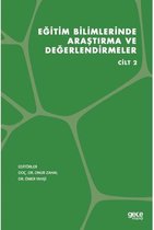 Eğitim Bilimlerinde Araştırma ve Değerlendirmeler   Cilt 2