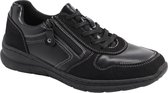 easy street Zwarte sneaker rits - Maat 37