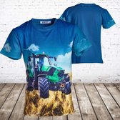 Tractor shirt h39 -s&C-86/92-t-shirts jongens