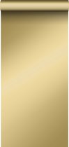 ESTAhome behangpapier effen glanzend goud - 139110 - 0,53 x 10,05 m