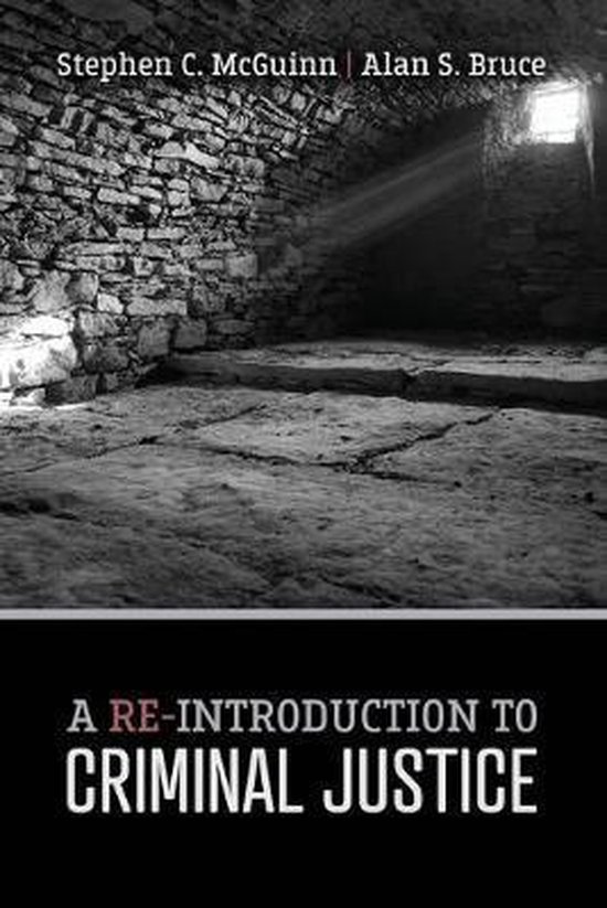 A Re-Introduction to Criminal Justice - cover