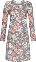 Ringella dames nachthemd L/M Classic Flower  - 40  - Grijs