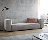 XXL-Bank Around the Block zilvergrijs 260x105 Bigsofa by W. Schillig