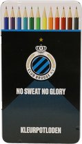 Club Brugge kleurpotloden 'no sweat no glory'