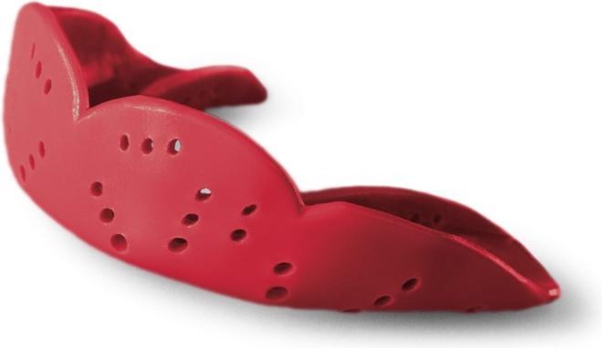Sisu - Aero 1.6 - Bitje - Junior Mondbeschermer / Gebitsbeschermer / Mouthguard - Maat S - Rood - Licht Beschermend Kinderen Bitje