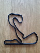 LBM F1 circuit Zandvoort decoratie - 20 cm - zwart