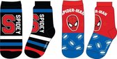 Spider-man sokken 2 paar 31-34