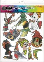 Ranger - Dylusions Collage Sheets Christmas