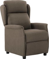 Fauteuil taupe stof
