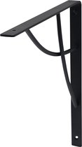 Duraline - Plankendrager - wandsteun - Modern-serie - Old Black - 13 x 22 cm
