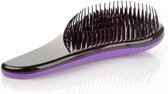 Anti klit haarborstel - Anti statische haarborstel - Paars - Detangling brush -