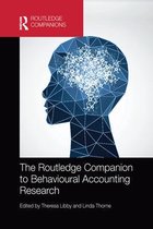 Routledge Companions in Business, Management and Marketing-The Routledge Companion to Behavioural Accounting Research