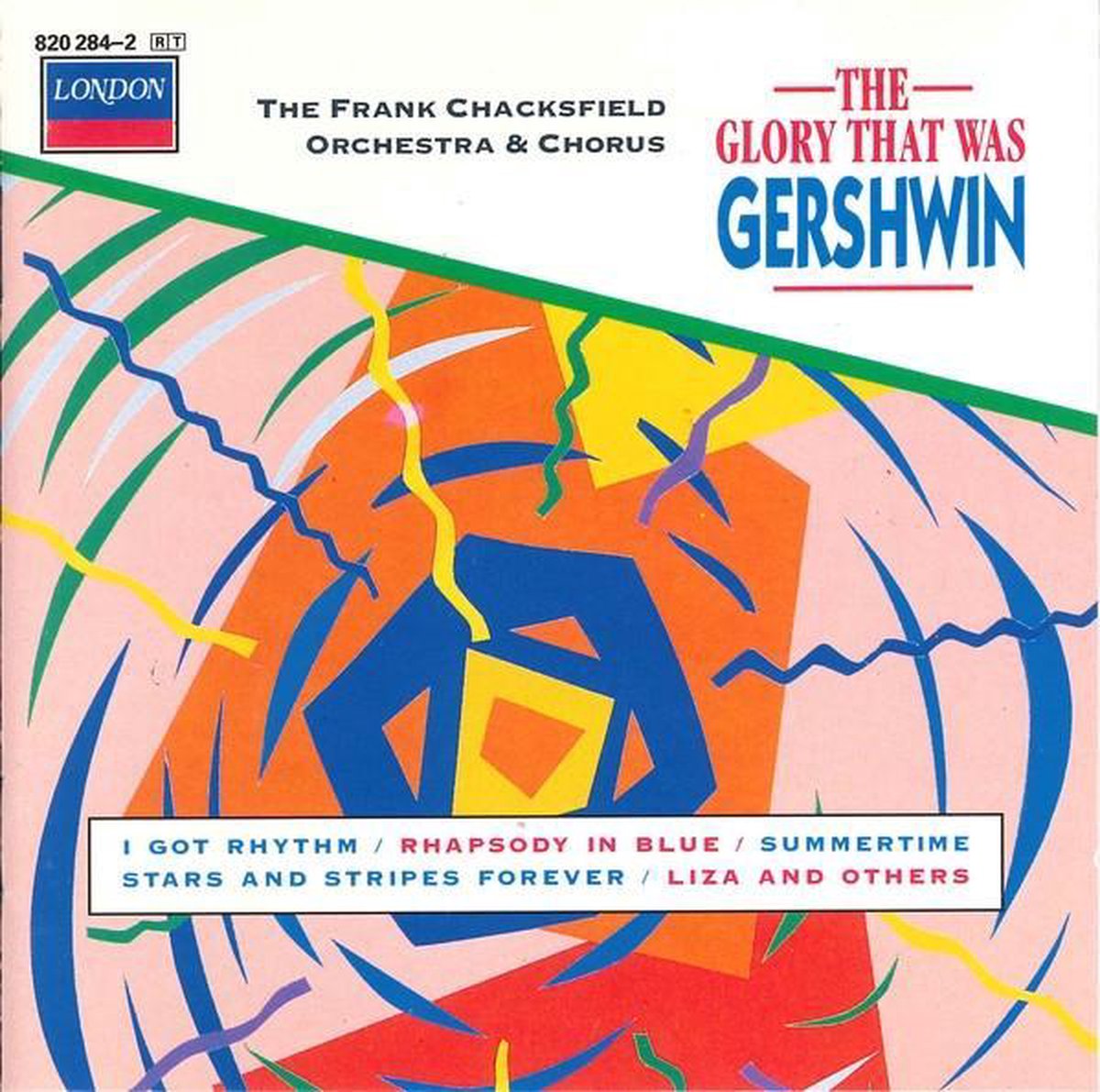 cd the Frank Chacksfield orchestra & Chorus - The glory that was Gershwin