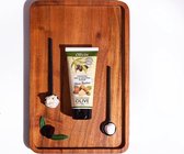 Olivin - Natuurlijke handcrème met karitéboter/shea butter en biologische olijfolie, Bijenwas,Cacaoboter, Sheaboter, Matcha-thee-extract