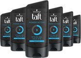 Bol.com Taft Power Active tottle 6x 150ml - Grootverpakking aanbieding