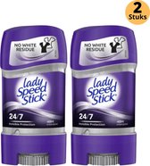 Lady Speed Stick Invisible Protection Deodorant Gel Stick - 24H Zweet Bescherming & Anti Witte Strepen - Populairste Anti Transpirant Deo Gel Stick - Deodorant Vrouw - 2-Pack