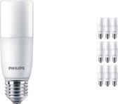 Voordeelpak 10x Philips Corepro LED E27 Tubular Stick Mat 9.5W 1050lm - 840 Koel Wit | Vervangt 75W.